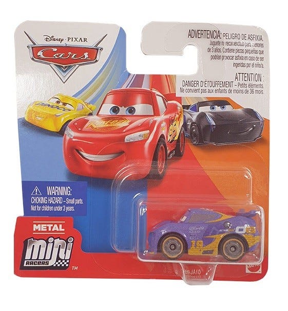 DISNEY PIXAR CARS 3 MINI RACER SINGLES BLISTER