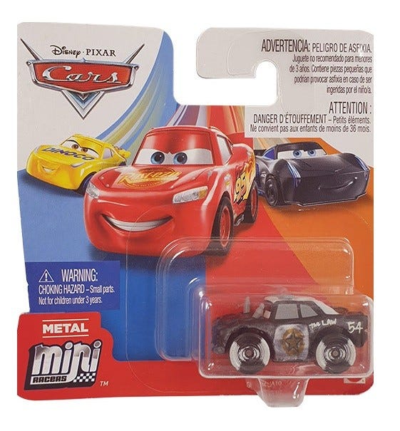 DISNEY PIXAR CARS 3 MINI RACER SINGLES BLISTER