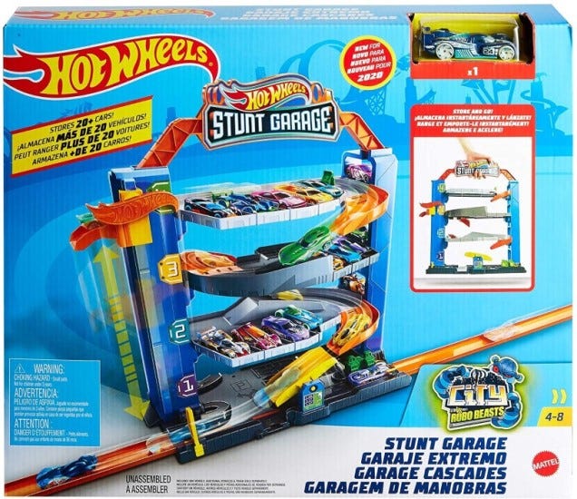 HOTWHEELS STUNT GARAGE PLAYSET