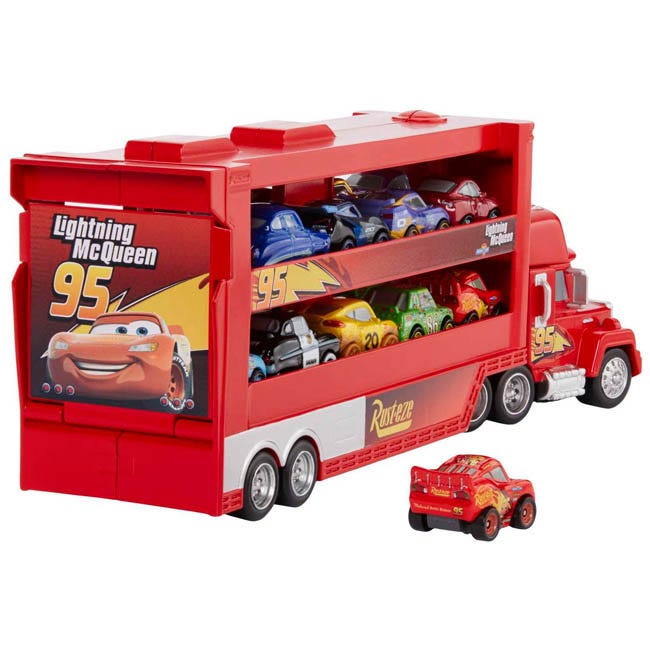 DISNEY PIXAR CARS MINI RACERS MACK HAULER