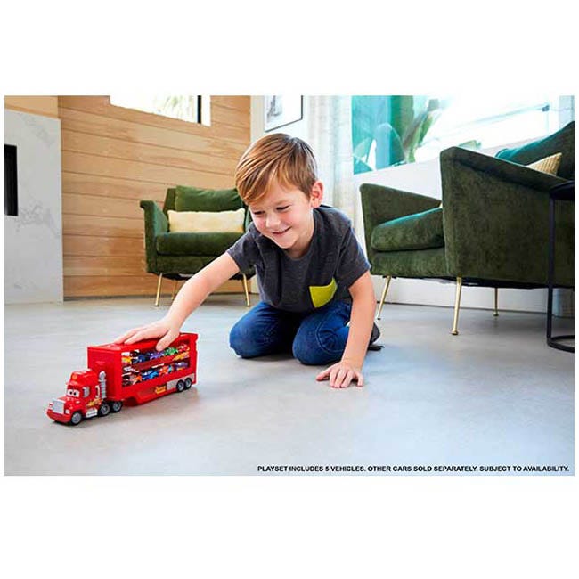 DISNEY PIXAR CARS MINI RACERS MACK HAULER