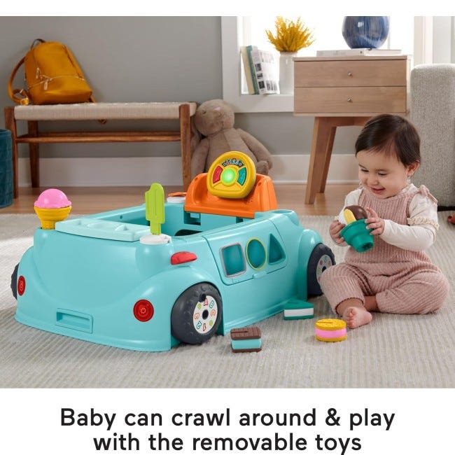 FISHER PRICE 2 IN 1 GROW WITH ME ACTIVITY JUMPER