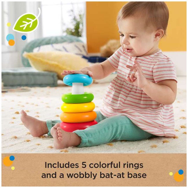 FISHER PRICE ROCK-A-STACK TOY