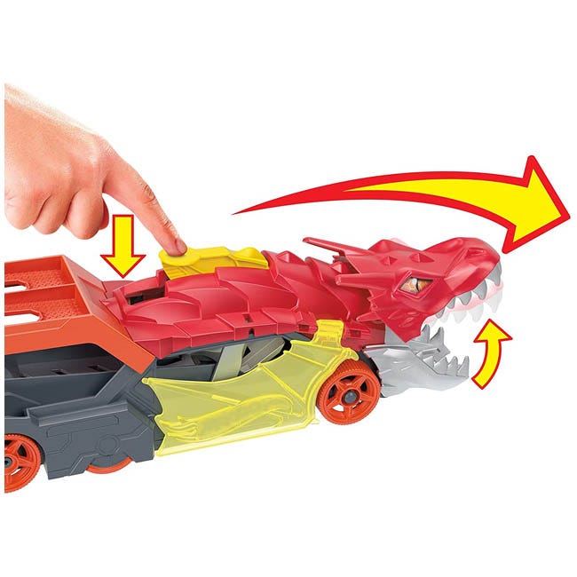 HOT WHEELS DRAGON LAUNCH TRANSPORTER