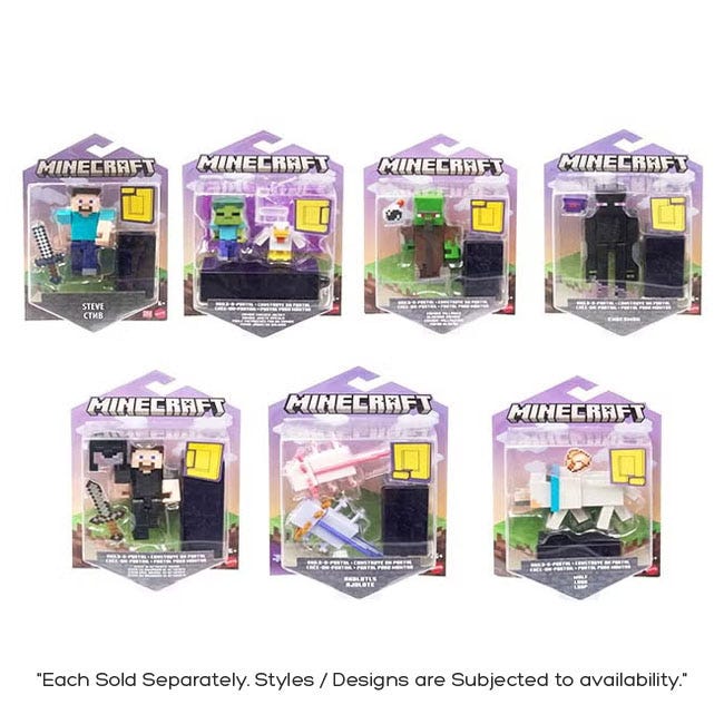 MINECRAFT CRAFT A BLOCK GAME CHARACTER