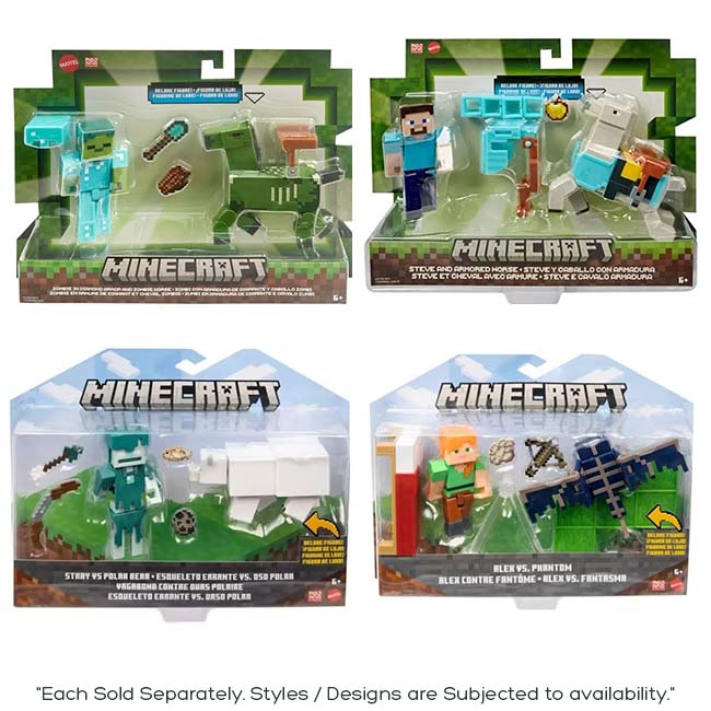 MINECRAFT COMIC MAKER FIGURE 2-PACK