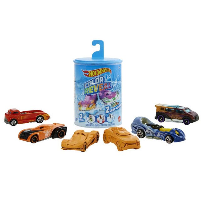 HOTWHEELS COLOR REVEAL PACK OF 2 VEHICLES