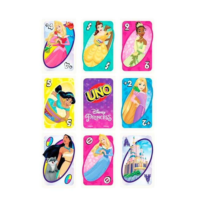 MATTEL UNO - DISNEY PRINCESS MATCHING CARD GAME