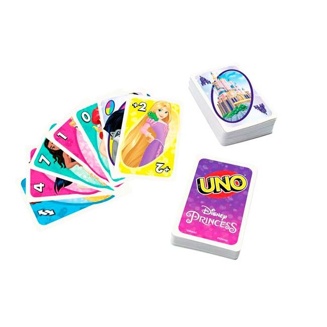 MATTEL UNO - DISNEY PRINCESS MATCHING CARD GAME