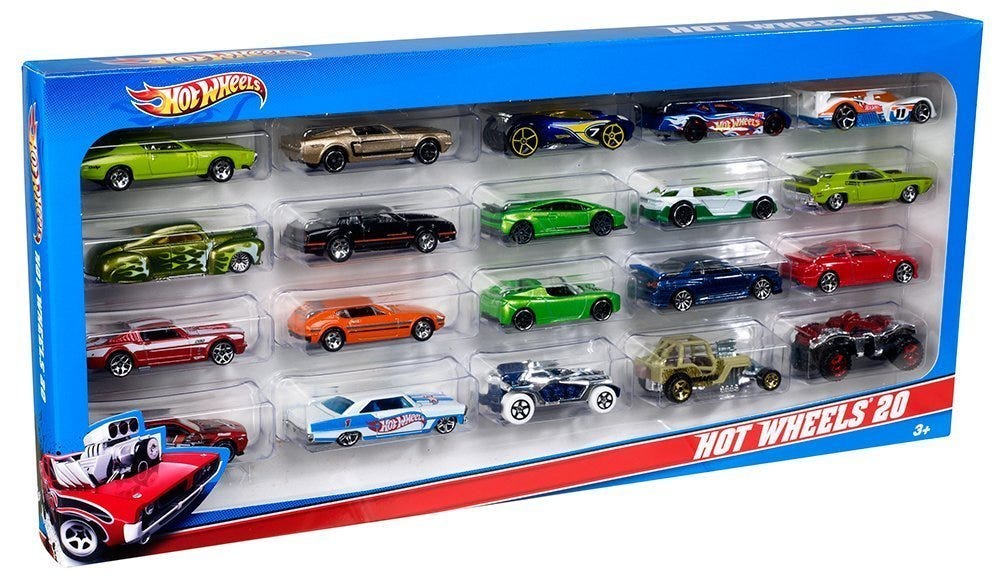 HOT WHEELS BASIC 20 CARS PACK