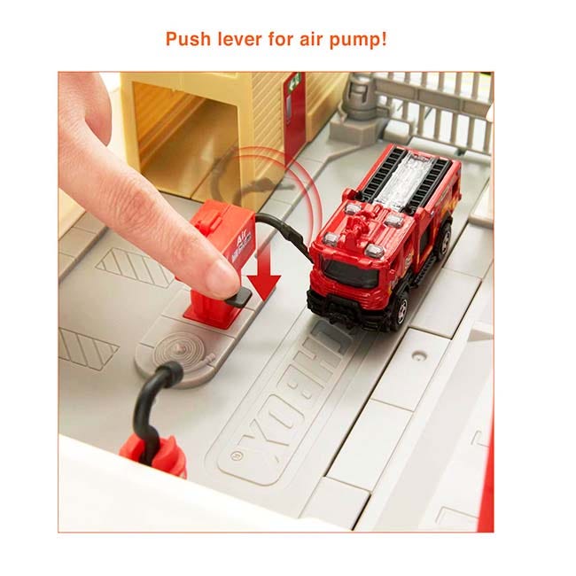 MATCHBOX ACTION DRIVERS FIRE STATION RESCUE PLAYSET