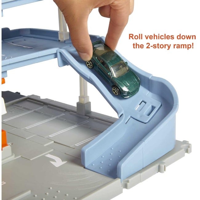 MATCHBOX ACTION DRIVERS PARKING GARAGE PLAYSET