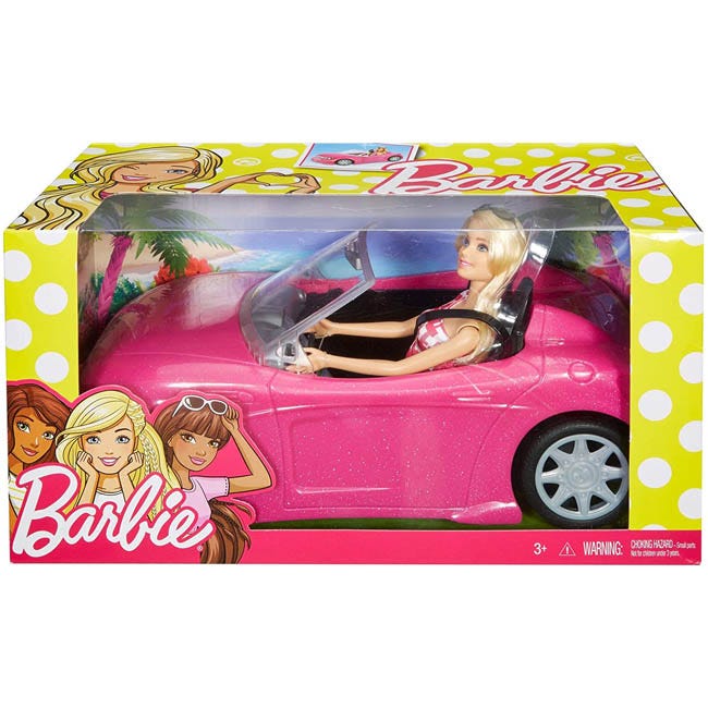 BARBIE DOLL & VEHICLE PLAYSET