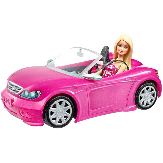 BARBIE DOLL & VEHICLE PLAYSET