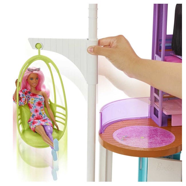 BARBIE VACATION HOUSE PLAYSET