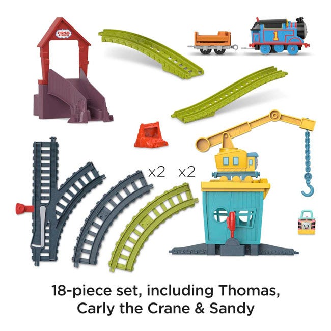 FISHER PRICE THOMAS & FRIENDS FIX EM UP FRIENDS SET
