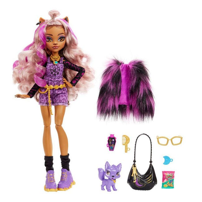 MONSTER HIGH CLAWDEEN CORE DOLL
