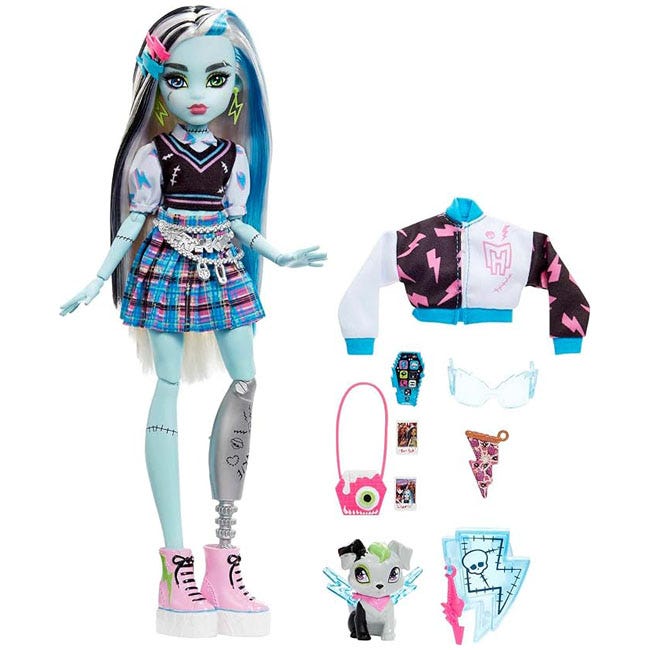 MONSTER HIGH FRANKIE STEIN CORE DOLL