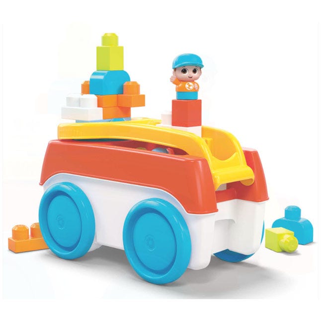 MEGA BLOKS BLOCK SPINNING WAGON