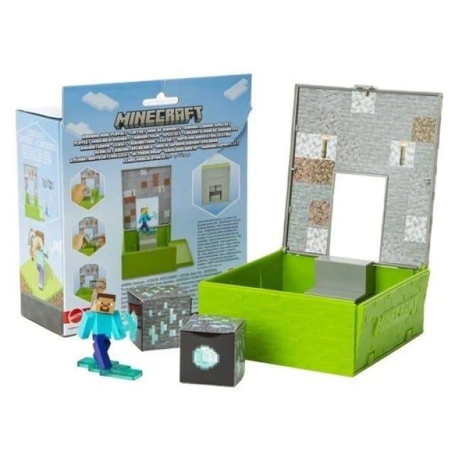 MINECRAFT MICRO COLLECTION DIAMOND MINE PLAYSET