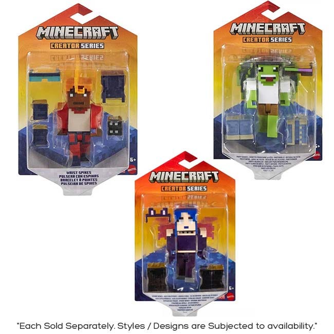 MINECRAFT CREATOR SERIES FIGURES