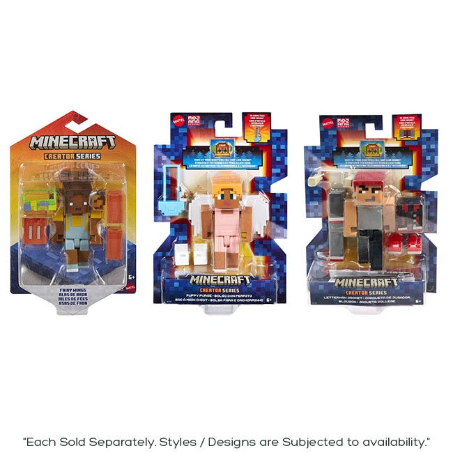 MINECRAFT CREATOR SERIES FIGURES