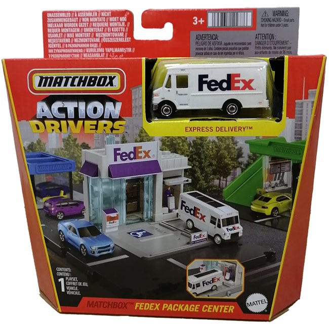 MATCHBOX ACTION DRIVERS EXPANSION PLAYSET