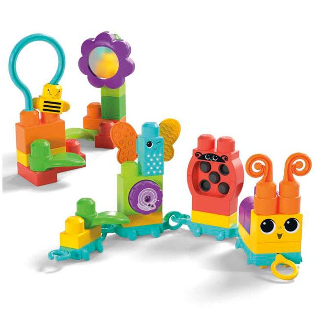 MEGA BLOKS MOVE N GROOVE CATERPILLAR