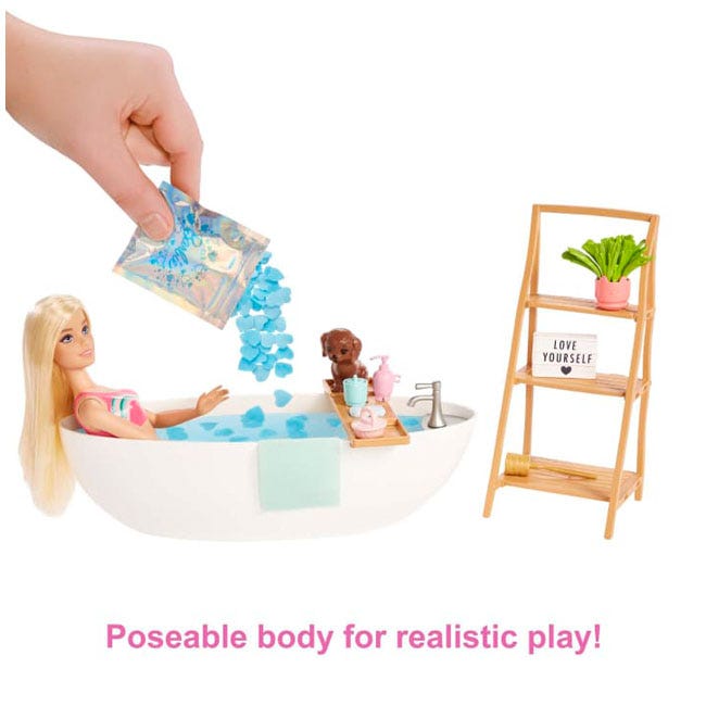 BARBIE DOLL AND BATHTUB PLAYSET