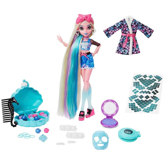 MONSTER HIGH LAGOONA BLUE SPA DAY PLAYSET