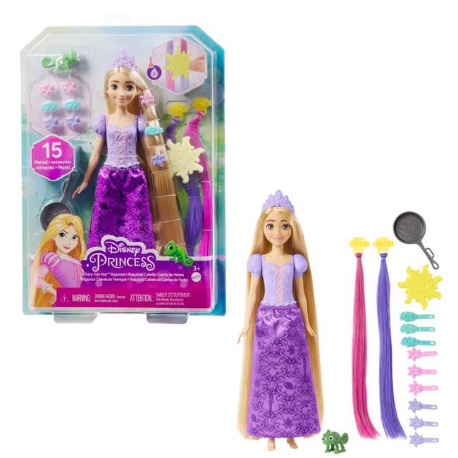 DISNEY PRINCESS FAIRYTALE HAIR RUPANZEL DOLL
