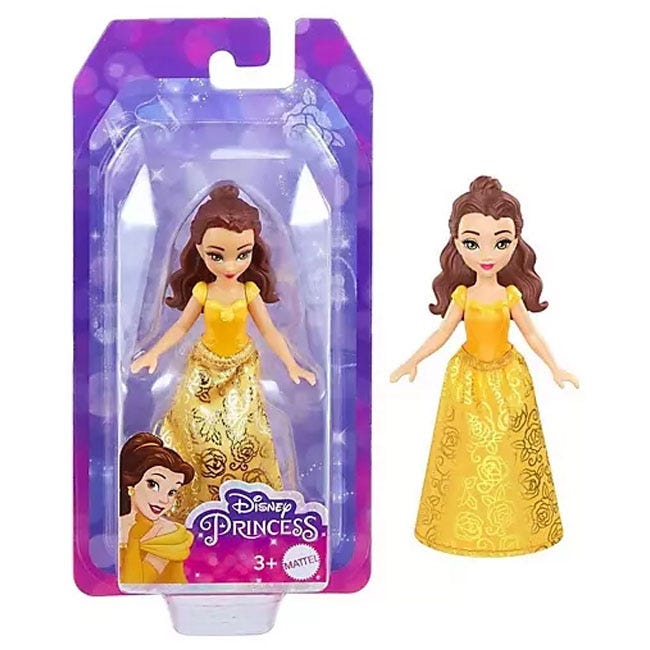 DISNEY PRINCESS ASSORTED SMALL DOLL