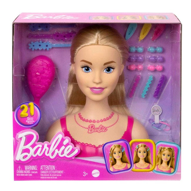 BARBIE STYLING HEAD AND ACCESSORIES