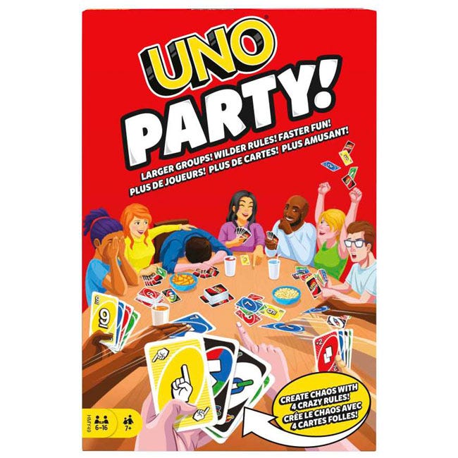 MATTEL UNO - PARTY CARD GAME
