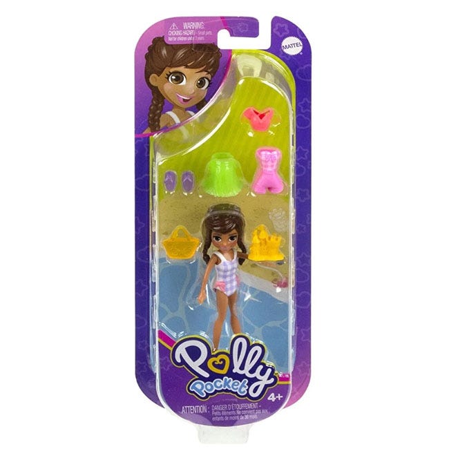 POLLY POCKET SMALL FASHION PACK ASSTORTED