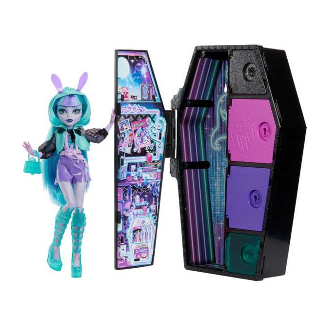 MONSTER HIGH TWYLA SKULLTIMATES SECRETS NEON FRIGHTS