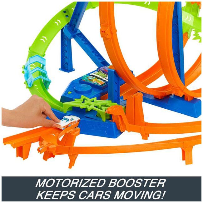 HOTWHEELS EPIC CRASH DASH TRACK SET