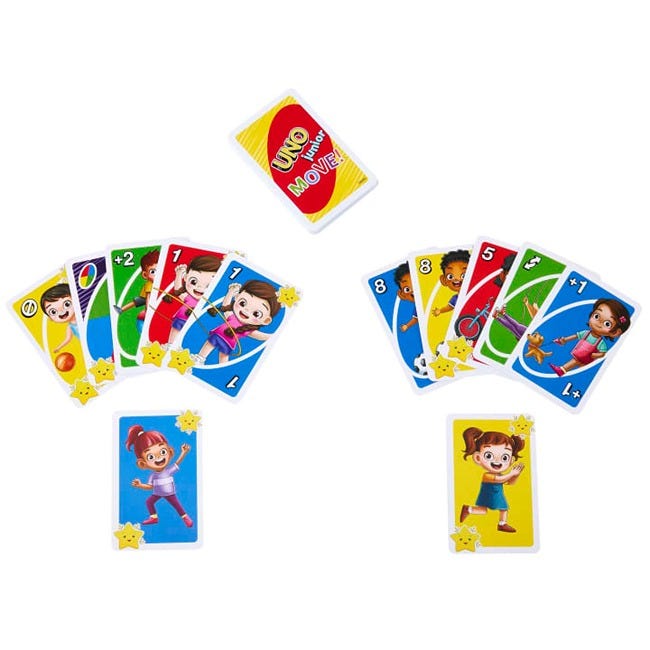 MATTEL UNO - JUNIOR MOVE CARD GAME