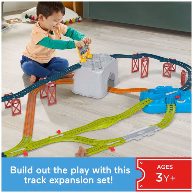 FISHER PRICE THOMAS AND FRIENDS CONNECT N BUILD TRACK BUCKET
