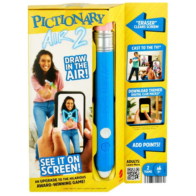 MATTEL PICTIONARY AIR 2 FAMILY GAME