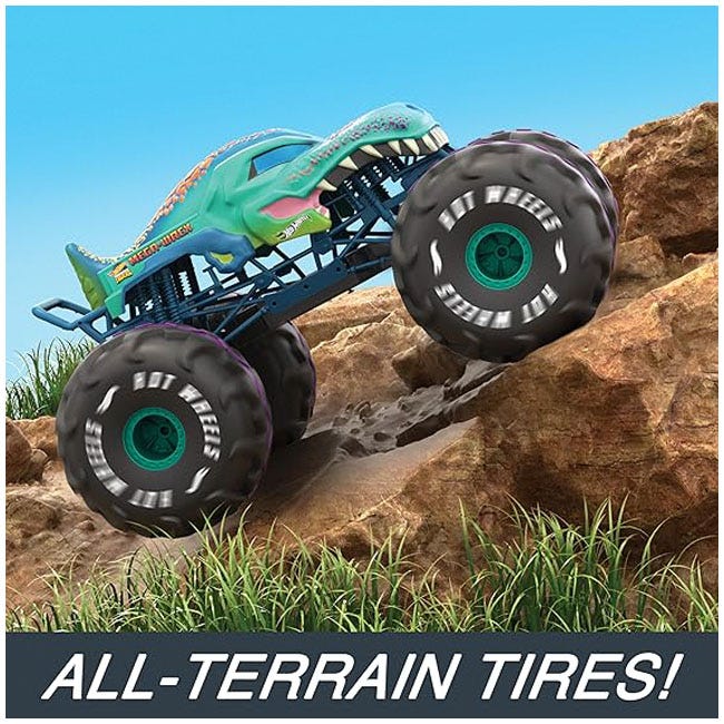 HOT WHEELS 1:6 REMOTE CONTROL MEGA WREX MONSTER TRUCK