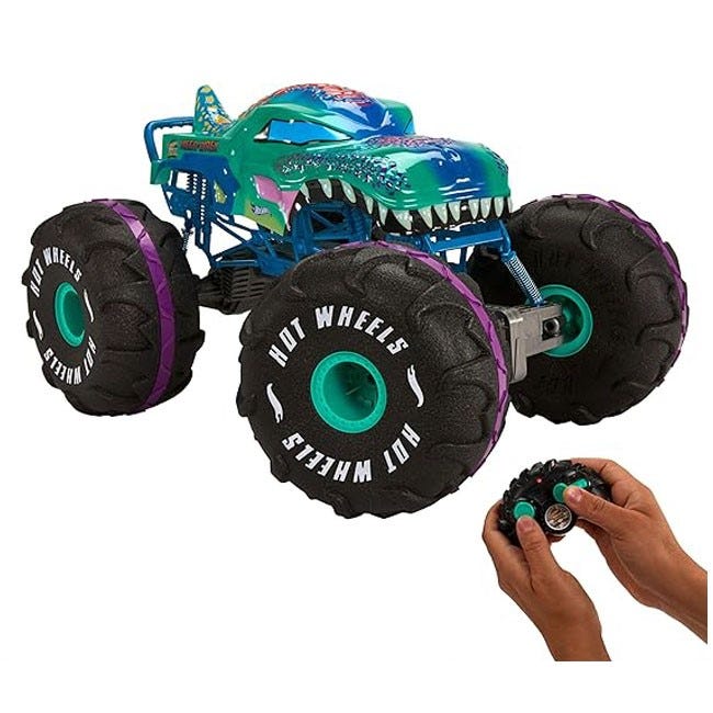 HOT WHEELS 1:6 REMOTE CONTROL MEGA WREX MONSTER TRUCK