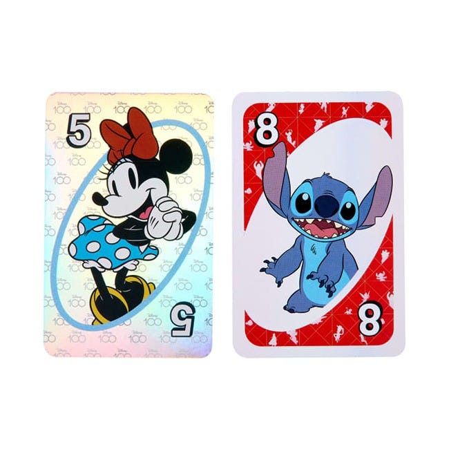 MATTEL UNO - DISNEY 100 CARD GAME