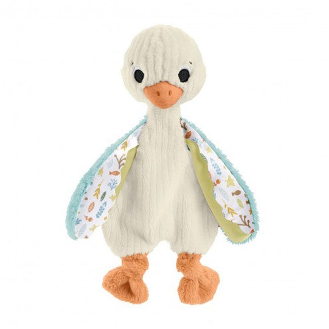 FISHER PRICE SNUGGLE UP GOOSE BABY SENSORY TOY
