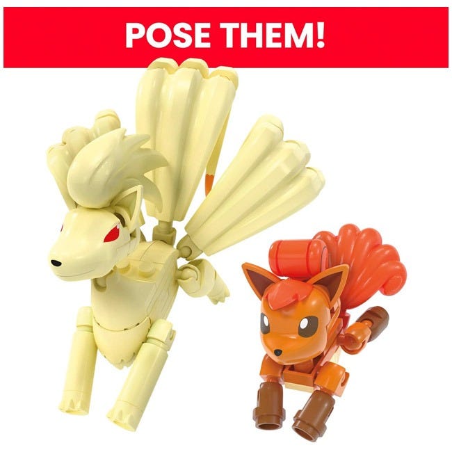 MEGA POKEMON VULPIX EVOLUTION SET