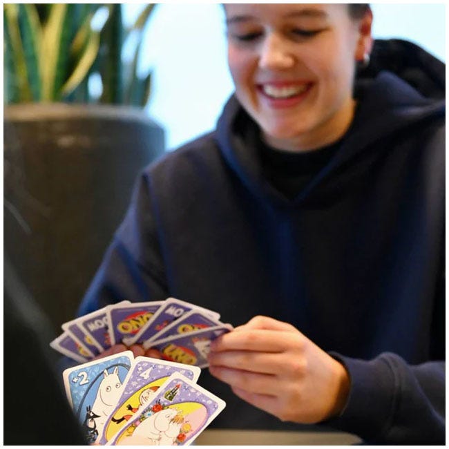 MATTEL UNO - MOOMIN CARD GAME