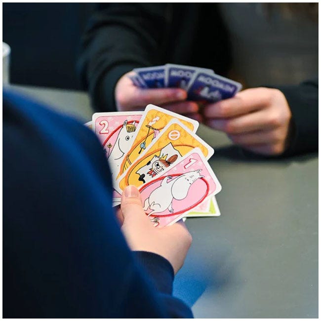 MATTEL UNO - MOOMIN CARD GAME