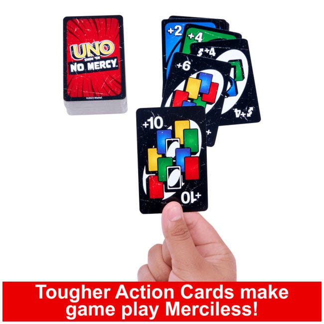 MATTEL UNO - SHOW EM NO MERCY CARD GAME