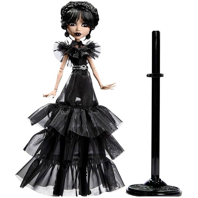 MONSTER HIGH WEDNESDAY COLLECTIBLE DOLL - RAVE'N DANCE DOLL