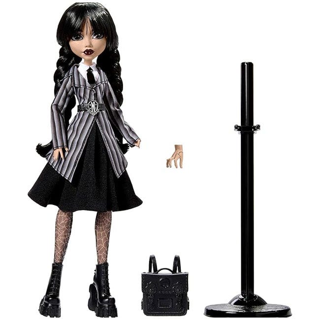 MONSTER HIGH WEDNESDAY COLLECTIBLE DOLL - WEDNESDAY ADDAMS